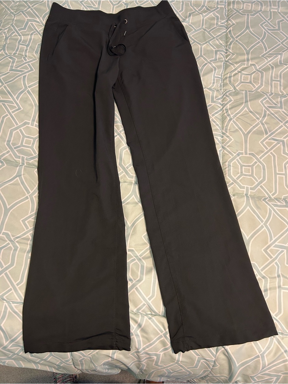 Athleta Black Midtown Trouser Wide Leg Pant